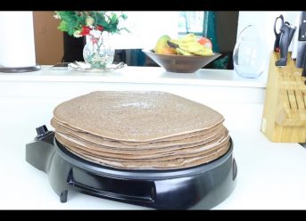 Ethiopian Food/Bread "How to make Injera using Teff only" የጤፍ እንጀራ አሰራር