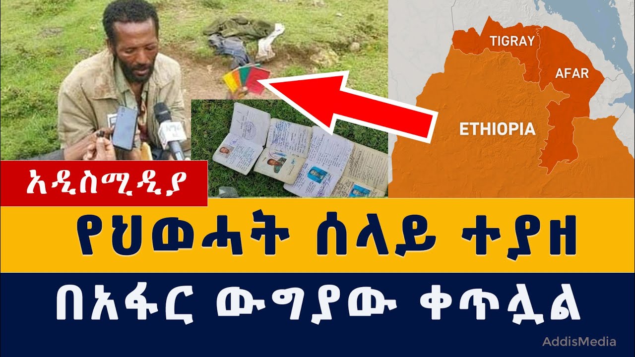 Addis Media: የህወሓት ሰላይ ተያዘ | በአፋር ውግያው ቀይሏል #TPLF #Amhara #Woyane #Tigray #Ethiopia #Habesha #መከላከያ