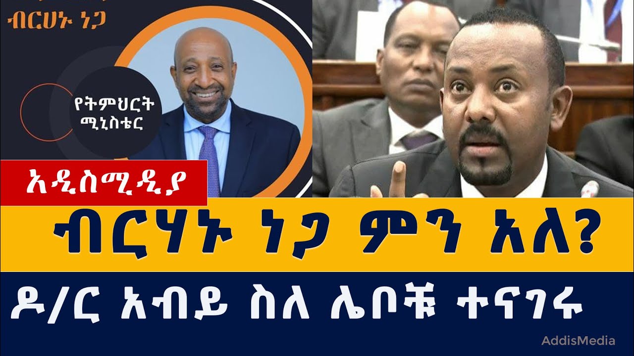 Addis Media: ብርሃኑ ነጋ ምን አለ? | አብይ ስለሌቦቹ ተናገረ | Ethiopia News | Habesha News | Berhanu Nega | Abiy