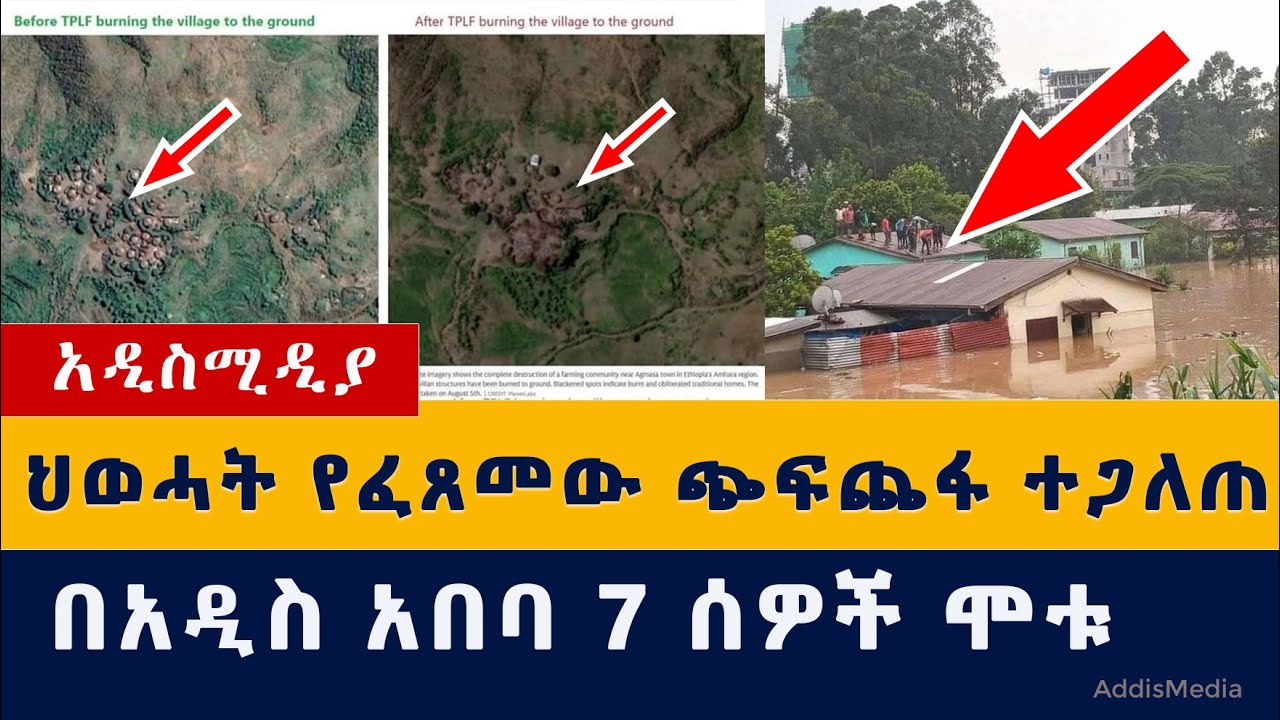 Addis Media:የህወሓት ጭፍጨፋ ተጋለጠ | በአዲስ አበባ 7 ሰዎች ሞቱ | Ethiopia News Habesha News | Wollo | TPLF | Amhara