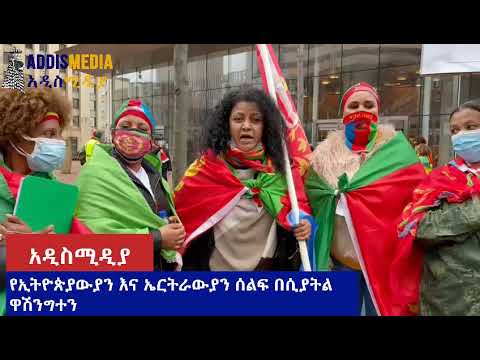 Ethiopians and Eritreans March in Seattle