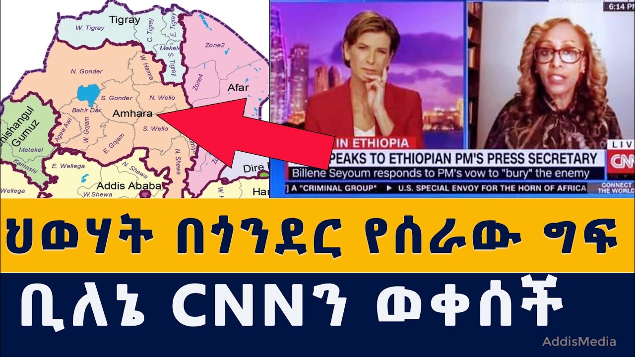 [ሰበር መረጃ] የህወሓት ግፍ ተጋለጠ | ቢለኔ CNN ን ወቀሰች | Ethiopia | Amnesty | Gonder | CNN | Bilene seyoum | TPLF