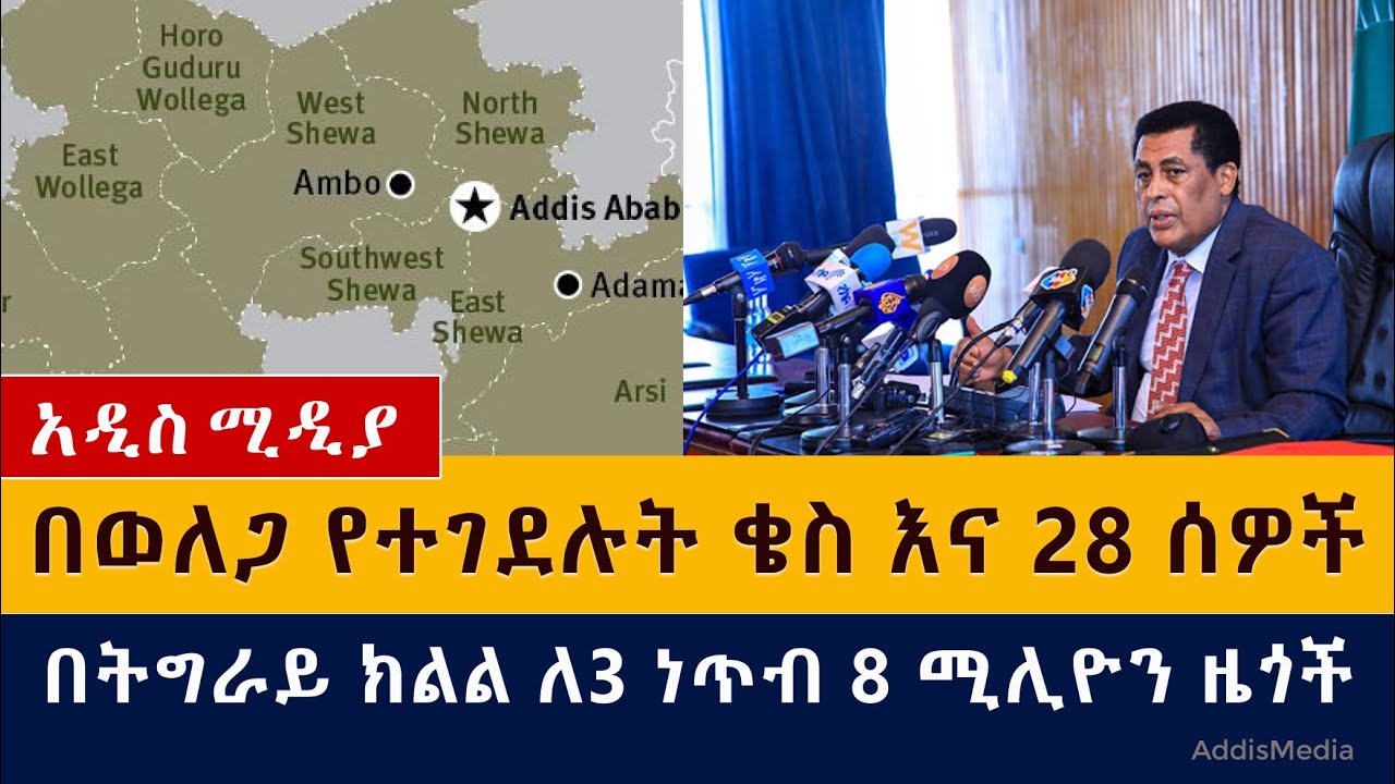 በወለጋ የተገደሉት ቄስ እና 28 ሰዎች | በትግራይ ክልል 3.8 ሚሊየን ዜጎች ድጋፍ ተደርጓል