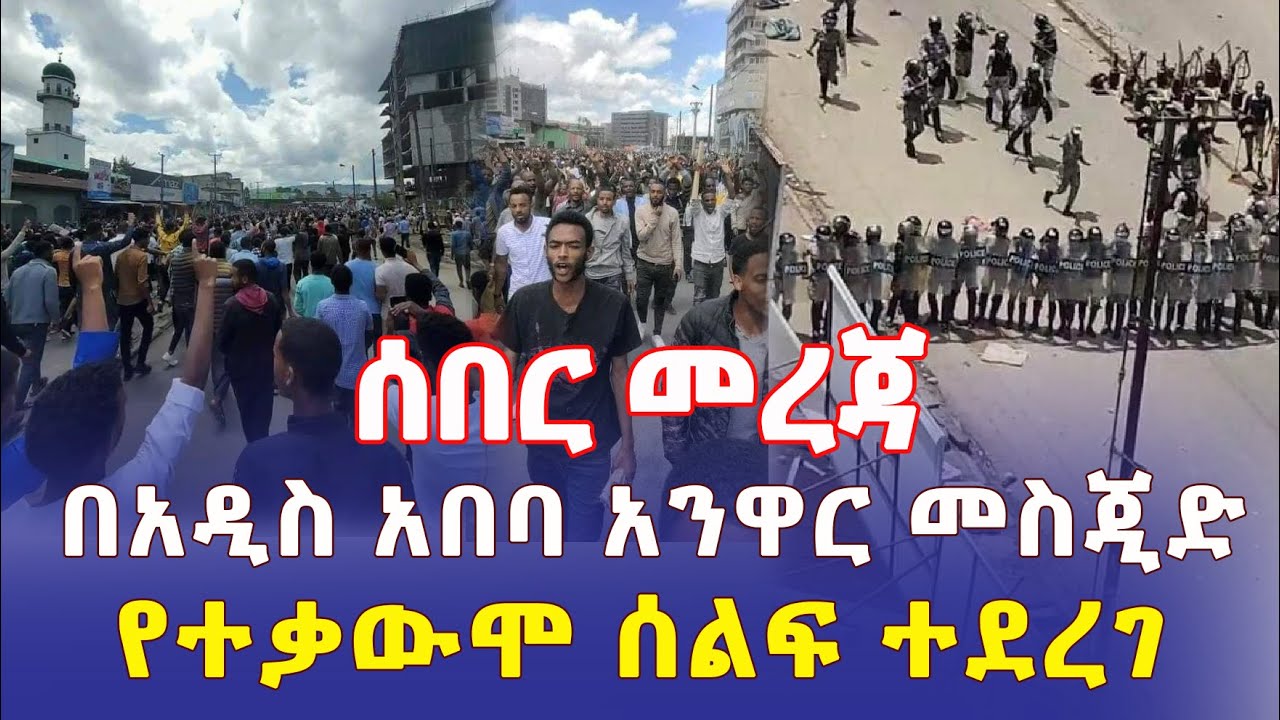 Ethiopia: [ሰበር መረጃ] በአዲስ አበባ አንዋር መስጂድ የተቃውሞ ሰልፍ ተደረገ – Addis Daily