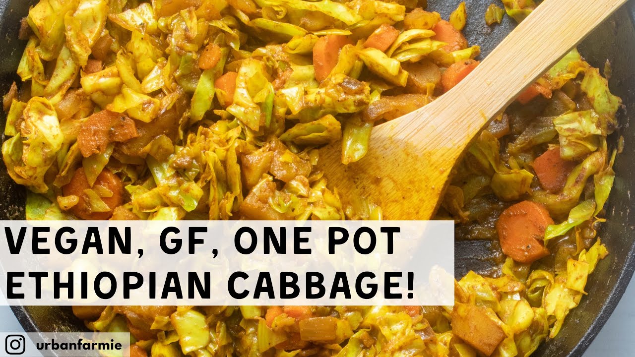 Ethiopian Cabbage: You'll Love This Vegan, Gluten-Free, One Pot Recipe!