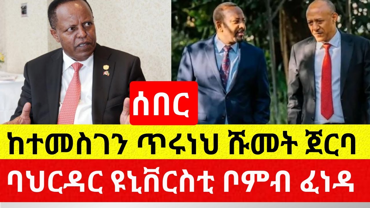 ተመስገን ጥሩነህ ማነው? አሁን ለምን ተሾመ | ባህርዳር ዩኒቨርስቲ ቦምብ ፈነዳ | Temesgen Tiruneh